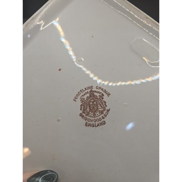 Antique Porcelaine Opaque Crescent Tureen Bridgewood & Son c.1891-1908 England - Picture 7 of 7